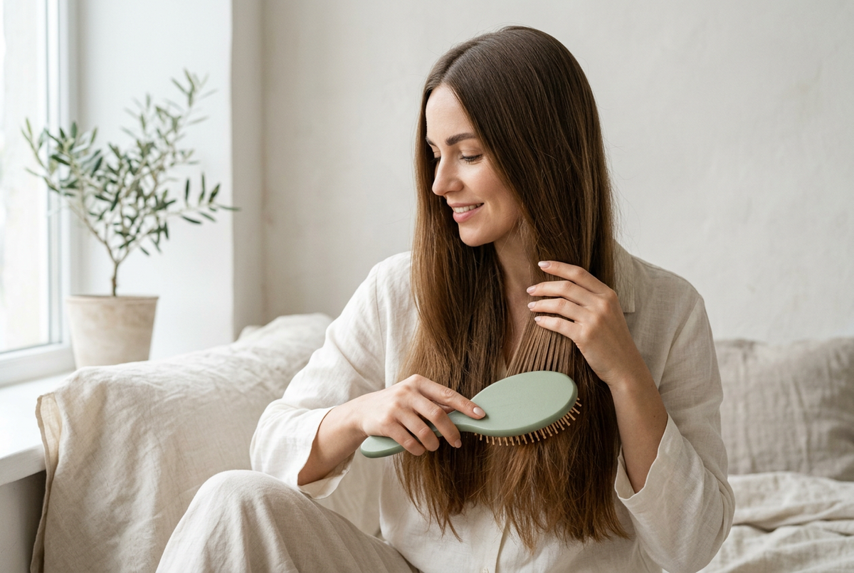 Brosser et démêler les cheveux lisses : quel outil et quels gestes choisir ?