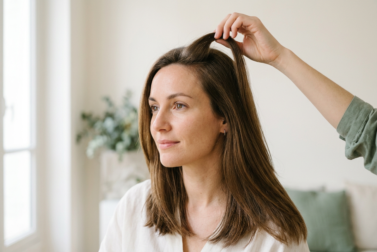 Cheveux lisses et racines plates : comment donner du volume sans alourdir ?