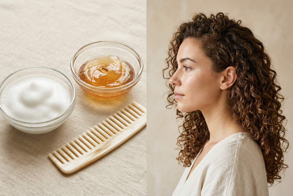 Comparatif mousse et gel coiffants pour les cheveux bouclés