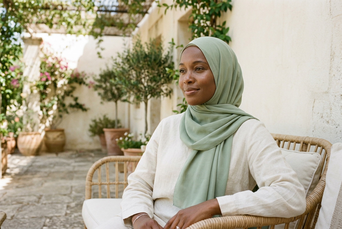 Hijab et fortes chaleurs : limiter la transpiration et l’inconfort du cuir chevelu