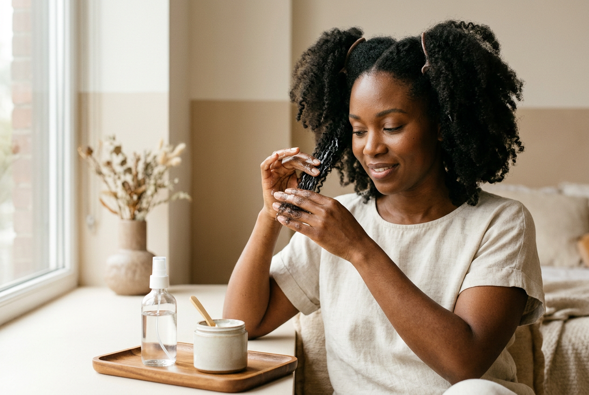 Quelle routine capillaire adopter pour les cheveux crépus ? — illustration de l’article