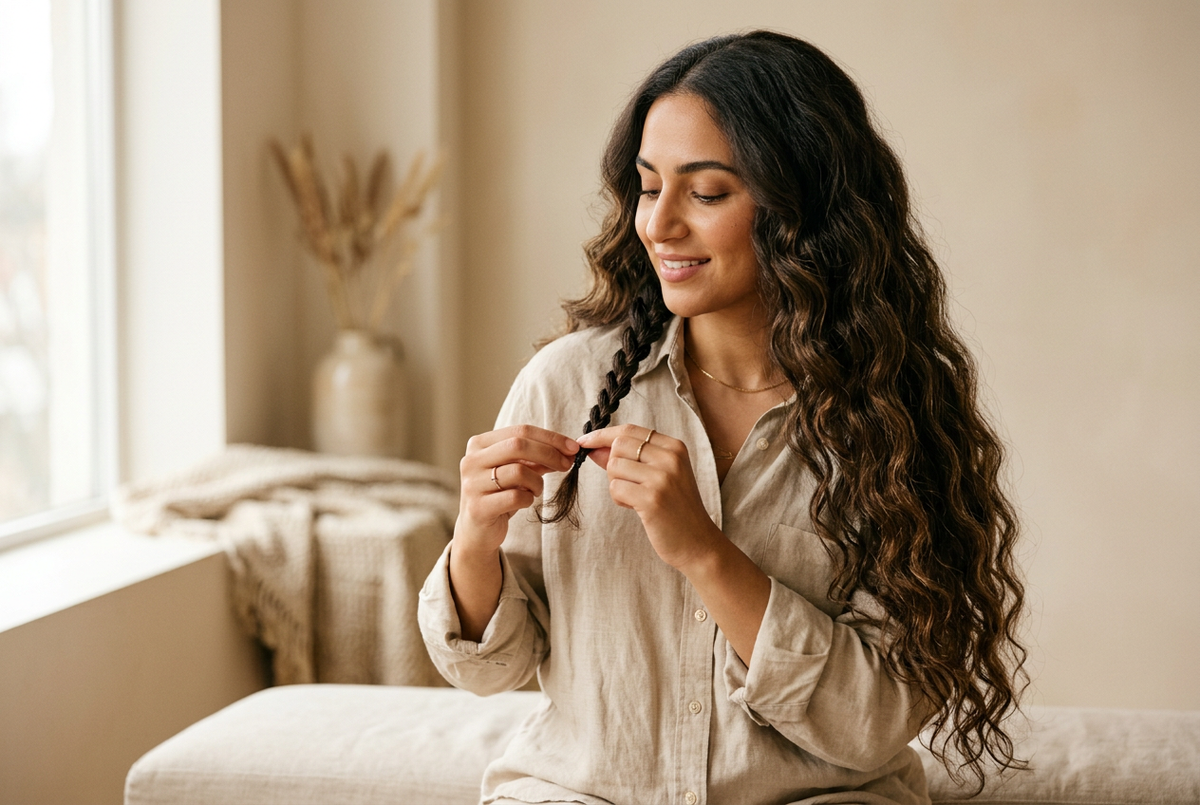 Braid out : réaliser des ondulations définies avec des tresses — illustration de l’article
