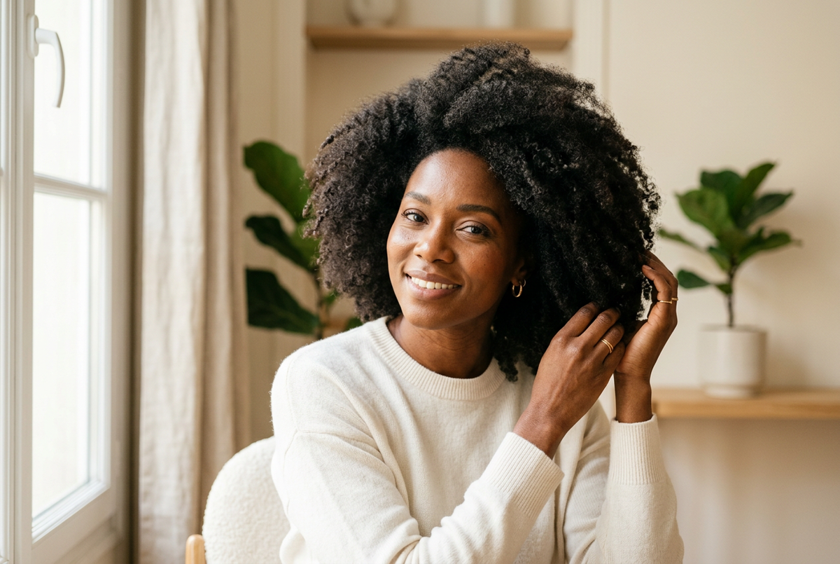 Cheveux crépus : le guide complet pour en prendre soin — illustration de l’article