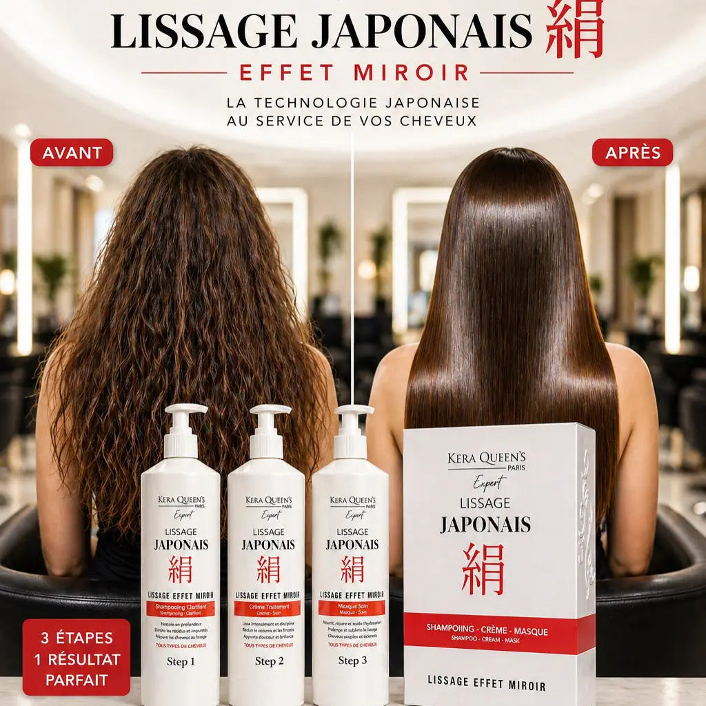 Lissage Japonais effet miroir 3x150ml — visuel du produit 2