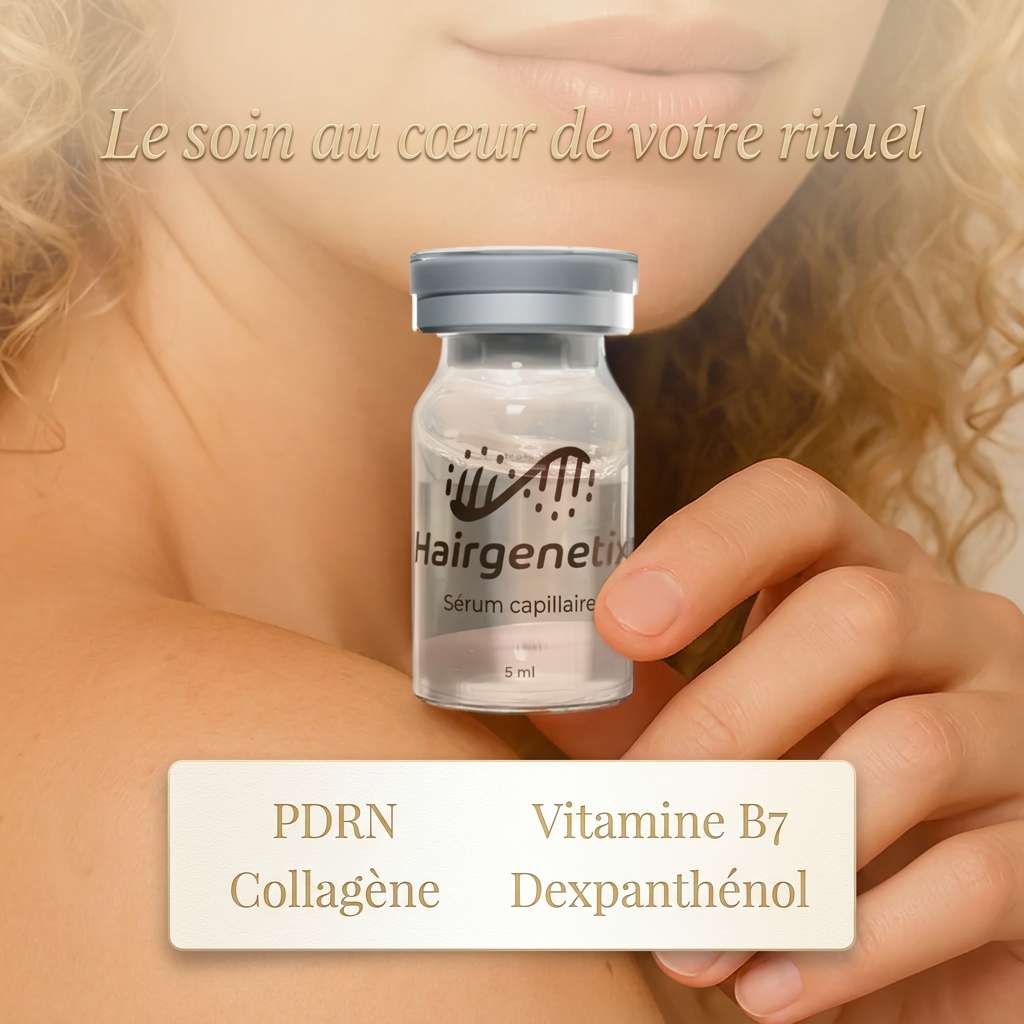 Présentation du sérum capillaire en français