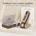 Kit de mésothérapie capillaire à domicile Hairgenetix : coffret et dispositif